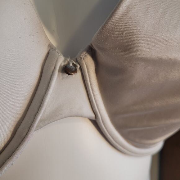 WARNER’S 01581 Easy Does It Underwire Bra 40D Beige Full Coverage Plus Size - Picture 6 of 8